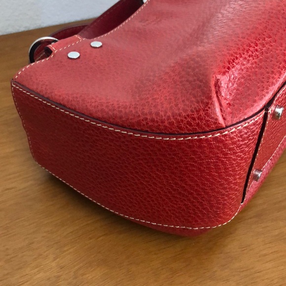 Kate Spade Red Leather Handbag - Picture 6 of 10
